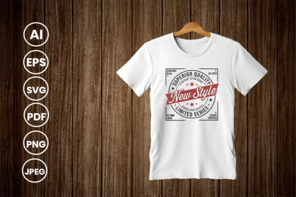 Download Vintage Denim Style Label T-shirt Design - Vintage Collection