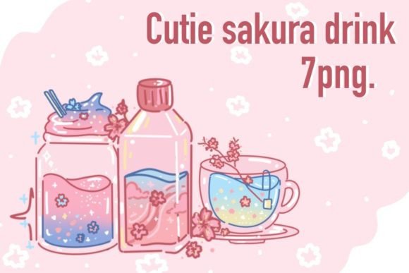 Download Cutie Cherry Blossom Sakura Drink - Cutie Collection