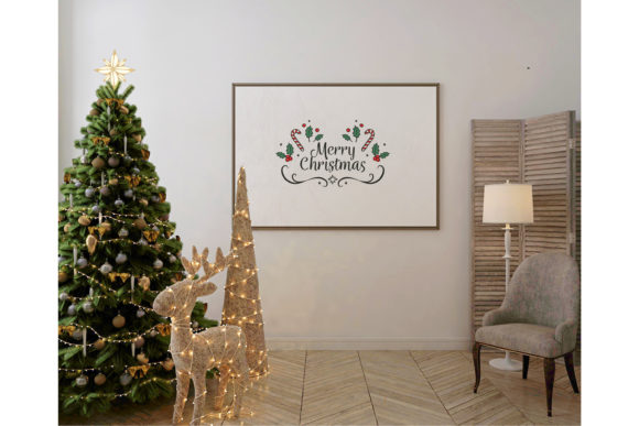 Download Christmas Display Mockup Poster - Christmas display Collection