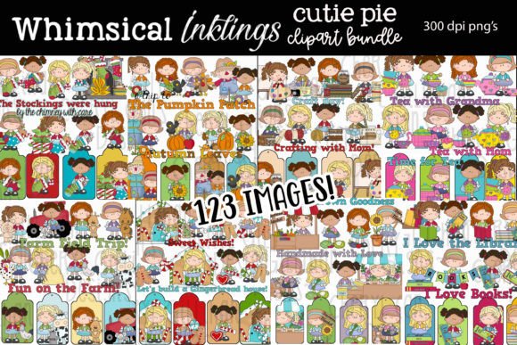 Download Cutie Pie Clipart Bundle - Cutie Collection