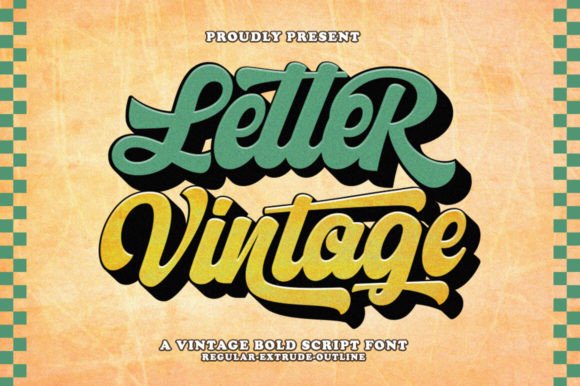 Download Letter Vintage - Vintage Collection