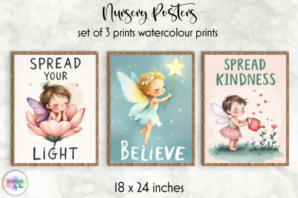 Download Fairy Affirmation Nursery Prints - Premium Bundle