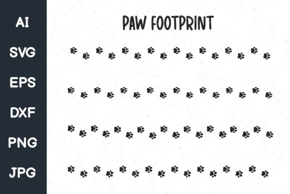 Download Dog and Cat Paw Prints. Footprints Svg - Prints Collection